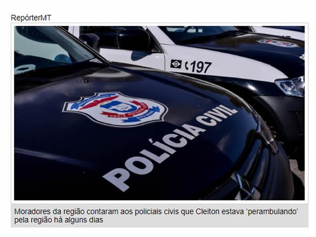 Corpo é encontrado ao lado de poça de sangue em região de garimpo