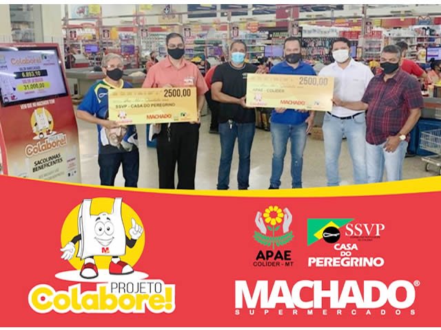 Machado de Colíder repassa mais 5mil para entidade de classes da nossa cidade. (Fotos)
