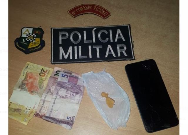 Jovem Sinopense de 21 anos e preso em Colíder por Trafico de Drogas. (Fotos)