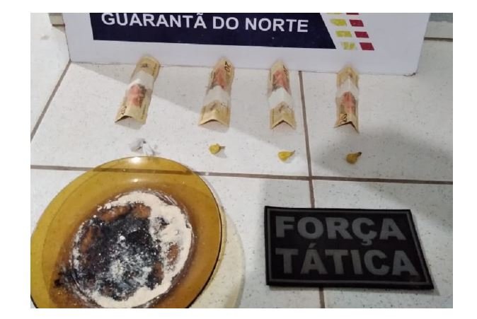 Polícia Militar troca tiros com bandidos em Guarantã do Norte e 2 são detidos.