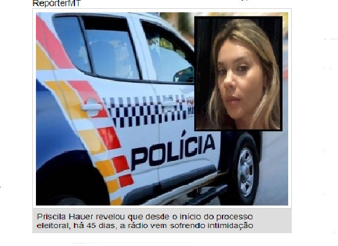Tenente simula tiros em porta de Rádio para intimidar mulheres jornalistas