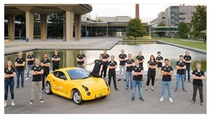 Estudantes criam carro elétrico apenas com materiais recicláveis