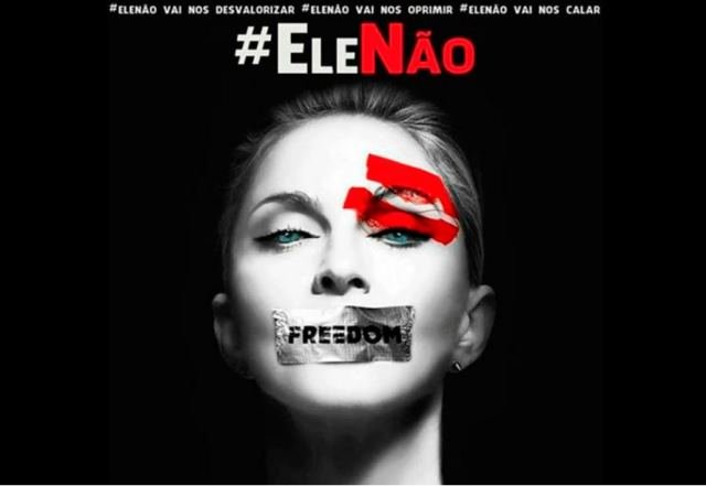 Fã queima capa dos CDs da Madonna após apoio da cantora à campanha #EleNão