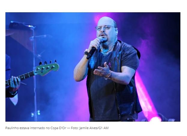 Paulinho, vocalista do Roupa Nova, morre no Rio aos 68 anos
