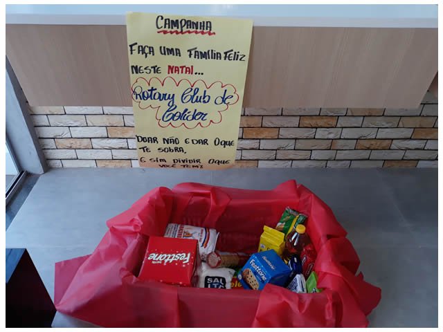 Rotary Club de Colíder realiza sua campanha ‘Faça uma Famila Feliz neste Natal’. (Vídeo)