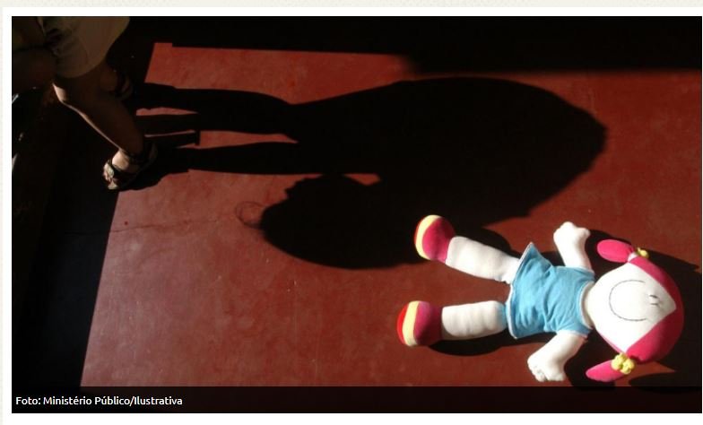 Mãe vê fissura anal na filha de 2 anos e denuncia possível estupro