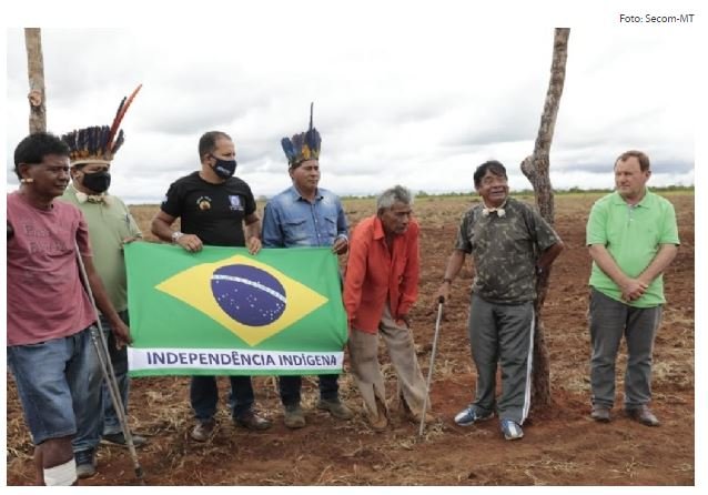 Índios Xavantes decidem plantar arroz e dão primeiro passo rumo à independência