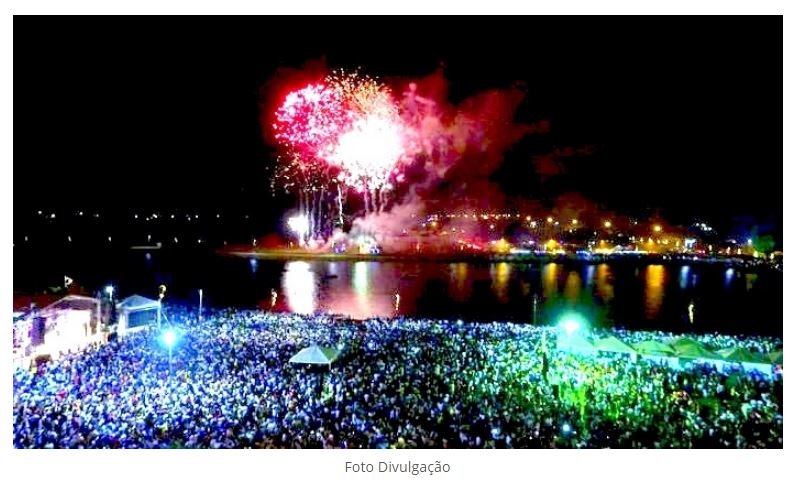 Matupá terá tradicional queima de fogos na virada no lago