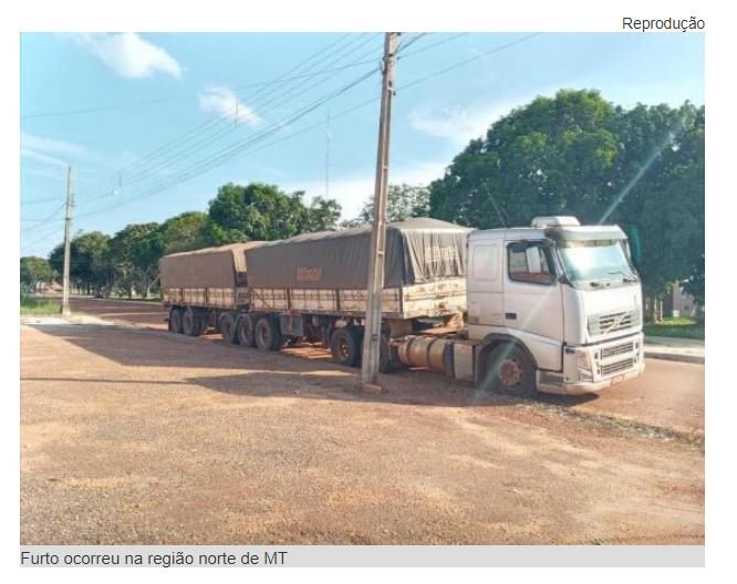 Bandidos furtam 47 toneladas de milho em MT; funcionário de fazenda ajuda criminosos