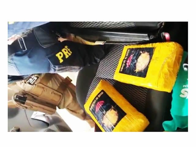 Motorista é preso pela PRF com 9 kg de skunk