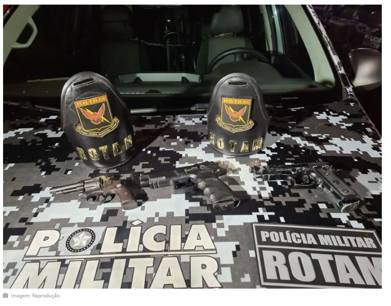 Criminosos invadem loja, ameaçam atirar em policiais da Rotam e acabam mortos