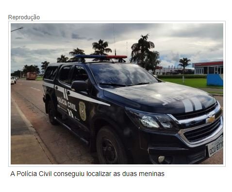 Irmãs dadas como desaparecidas estavam com quadrilha