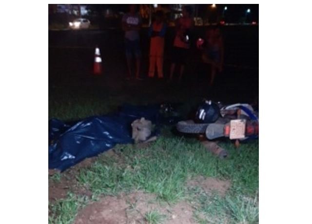 Mototaxista morre em acidente na BR-163