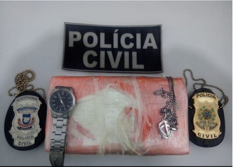 Homem compra droga por R$ 10 mil para revender, mas é preso na rodoviária de Sorriso