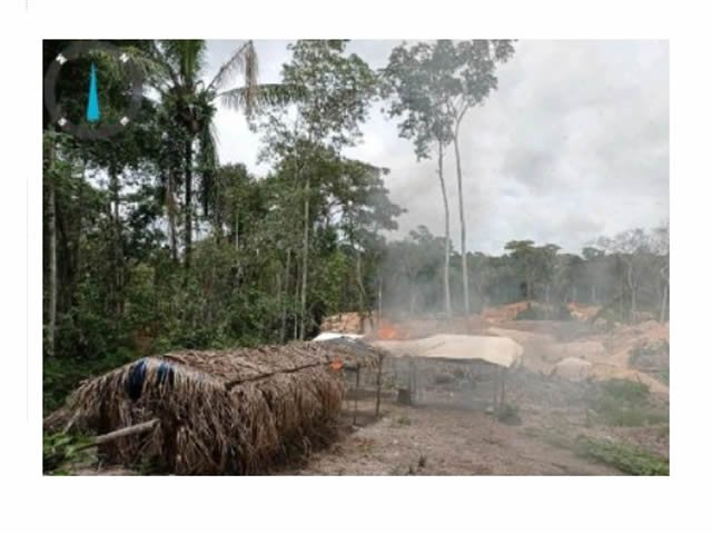 Operação desativa garimpo em MT