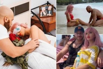 Fisiculturista se casa com boneca sexual, mas 'esposa quebra'