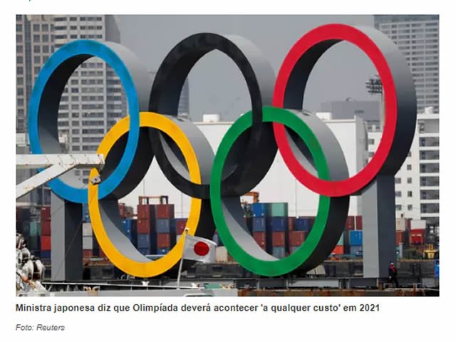 Japão nega boatos de cancelamento da Olimpíada