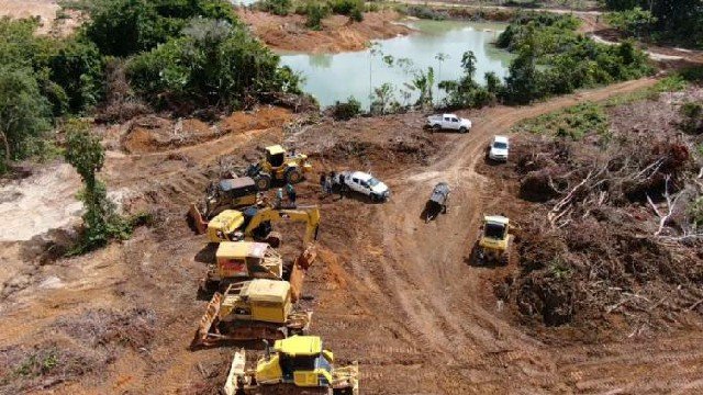 Polícia descobre garimpo ilegal em Mato Grosso