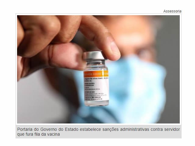 Governo de MT pede que prefeituras demitam servidor que 'furar fila'