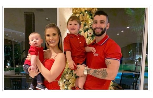 Andressa Suita e Gusttavo Lima são flagrados juntos no RJ