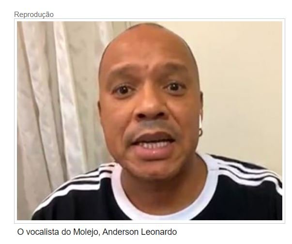 Vocalista do Molejo, nega estupro e filho o defende: 'sempre foi bi'