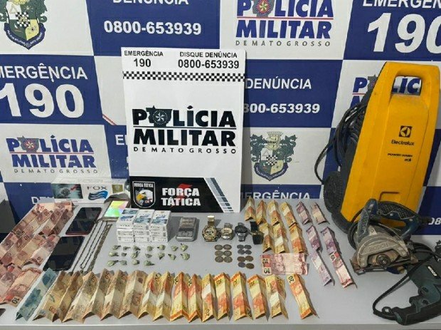 Operação Tempestade de Raios prende 18 pessoas por tráfico de droga na região de Peixoto de Azevedo
