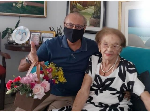 Mãe do Ex-Senador Julio e Jayme Campos, Amália Curvo morre de covid-19 aos 96 anos