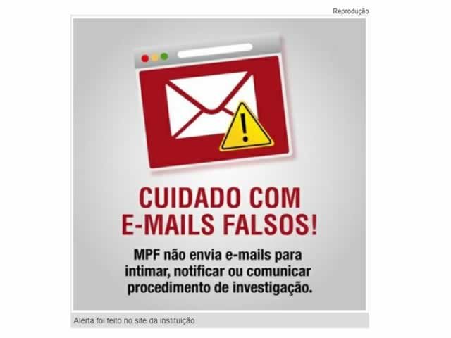 Bandidos usam nome do MPF para roubar informações