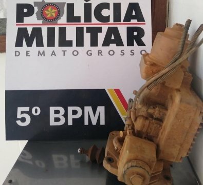Pai entrega filho que roubou peças de caminhão em MT
