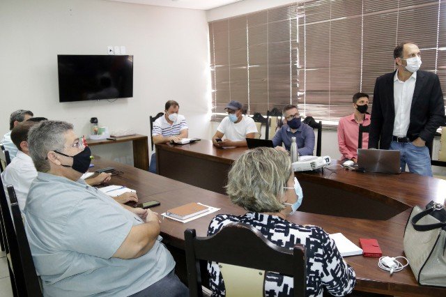 Reunião orçamentária com as secretarias do Município de Colíder