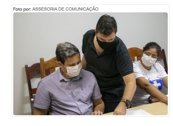 O vice-prefeito Valmir Teixeira se reúne com (SISMA/MT) Sindicato dos Servidores Públicos da Saúde do Estado do Mato Grosso