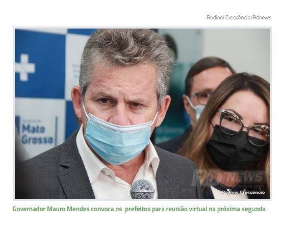 Mauro convoca os 141 prefeitos e deve decretar quarentena em todo Estado ouça