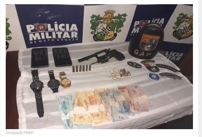 Criminosos invadem casas e fazem famílias de refém no interior de Mato Grosso