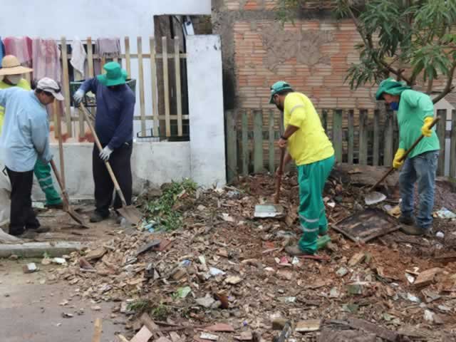 Começou hoje em Colíder o mutirão de limpeza contra dengue