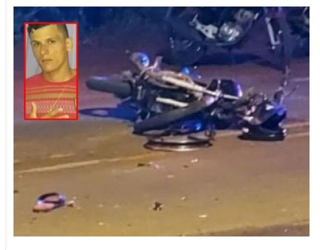 Jogador de futebol morre em batida de carro e moto em MT