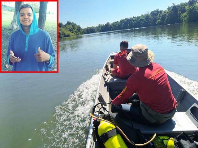 Jovem desaparece após barco virar durante pescaria