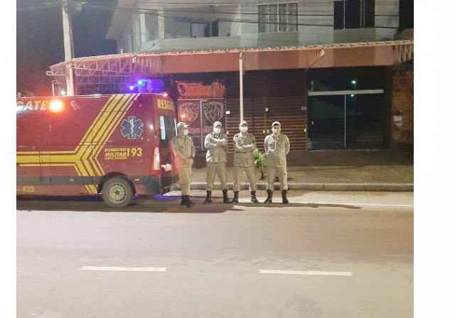 Bombeiros de Colíder estão fiscalizando e orientando o público em locais de aglomeração. (Fotos)