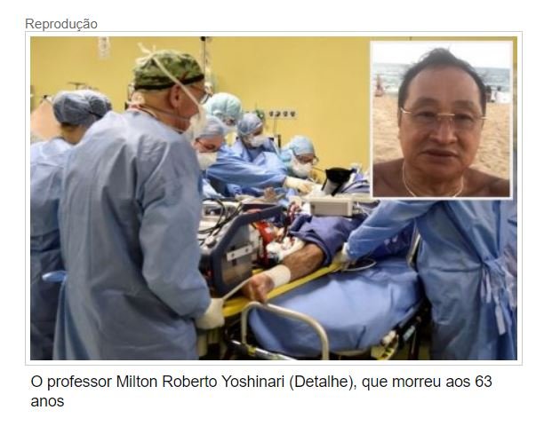 Professor que fundou o Colégio Master morre vítima da Covid-19
