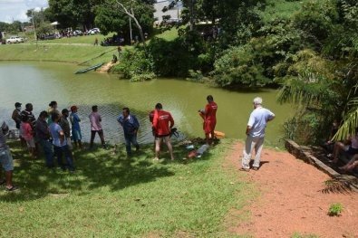 Bombeiros encontram corpo de jovem em lagoa