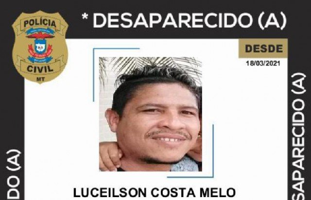 Homem de 34 anos está desaparecido, família busca por informações
