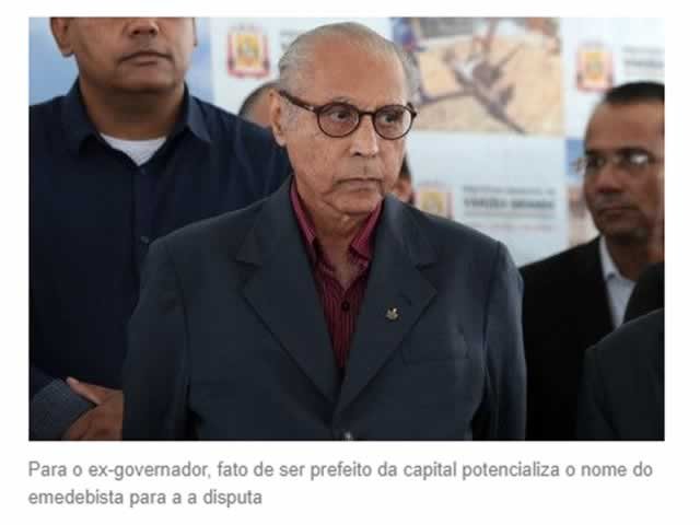 Júlio Campos lembra virada na reeleição e diz que candidatura de Emanuel ao governo preocupa