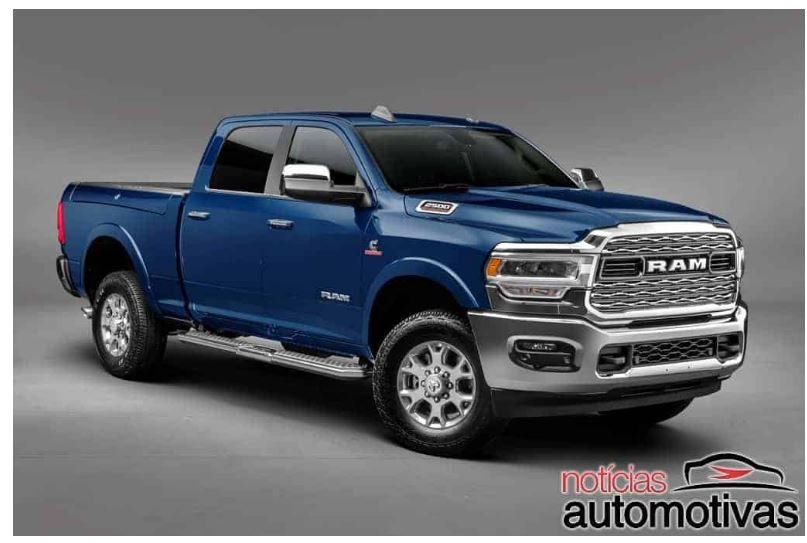 RAM 2500 2021 tem alteração em revisão e parte de R$ 397.990