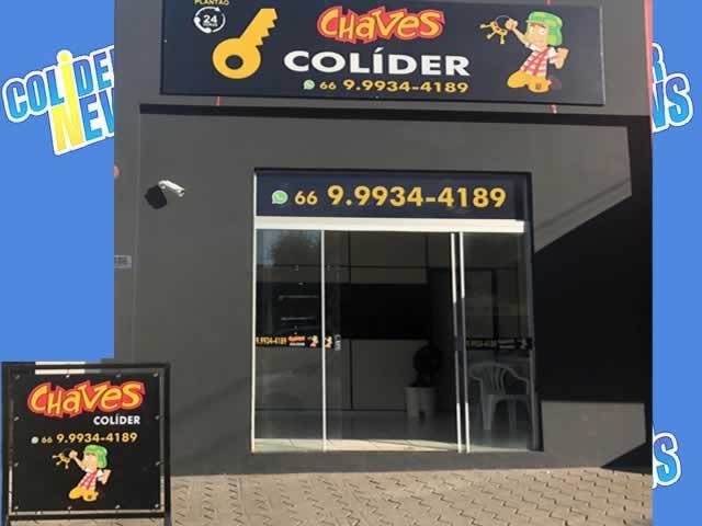 Agora em Colíder sua mais nova opção de chaveiro.