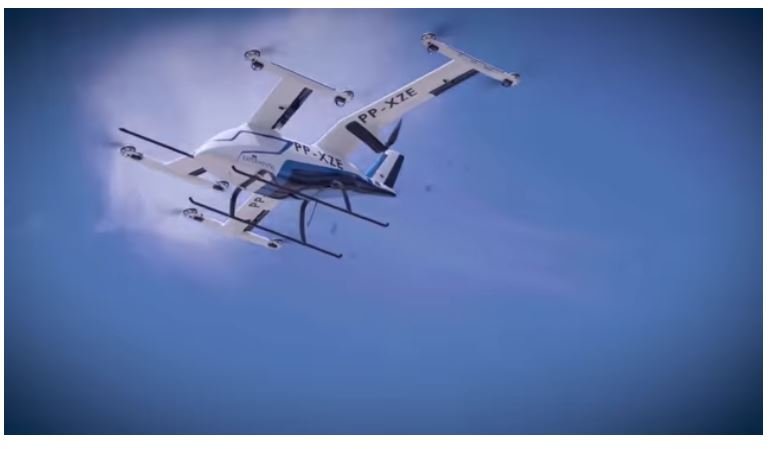Carro voador elétrico da Embraer levanta voo pela primeira vez; veja como foi