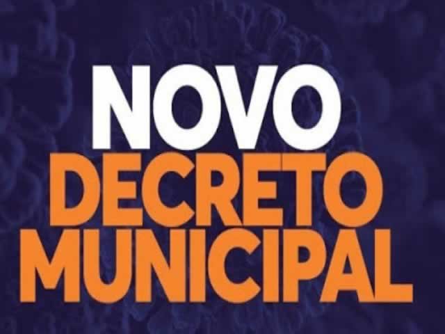 O novo decreto do governo municipal de Colíder foi publicado no ultimo dia (30) de Março, confira.