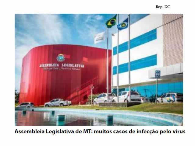 Assembleia vira um grande foco de coronavírus em Mato Grosso