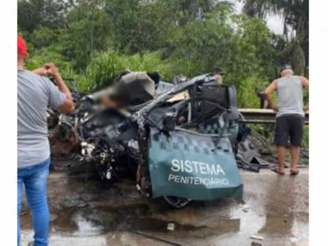 Identificados policiais penais mortos em acidente na BR-163. (Vídeos)