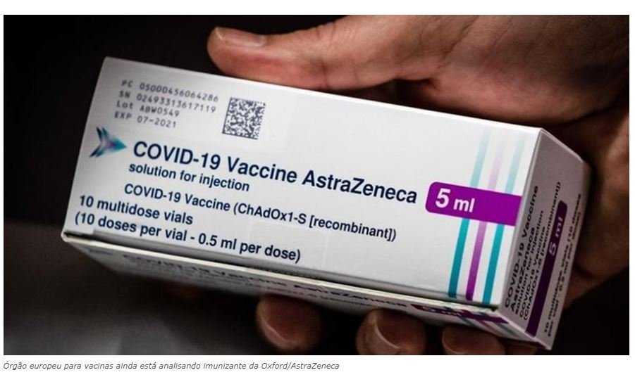 Órgão europeu nega confirmação de vínculo entre vacina e trombose
