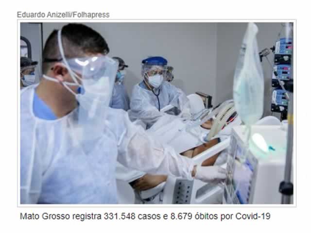 Em 24h, Estado tem 1,9 mil novos casos e 104 óbitos por Covid