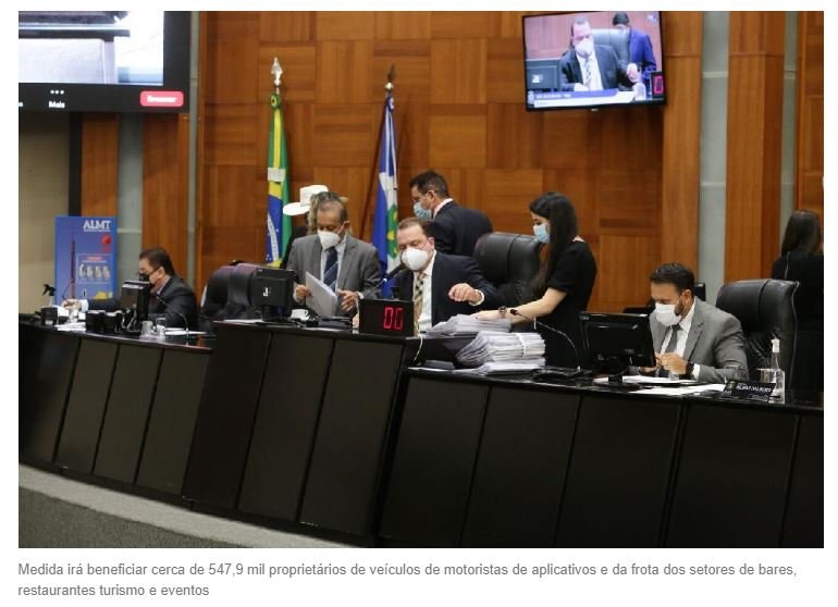 Deputados aprovam por unanimidade projeto do Governo que isenta pagamento do IPVA; veja setores beneficiados